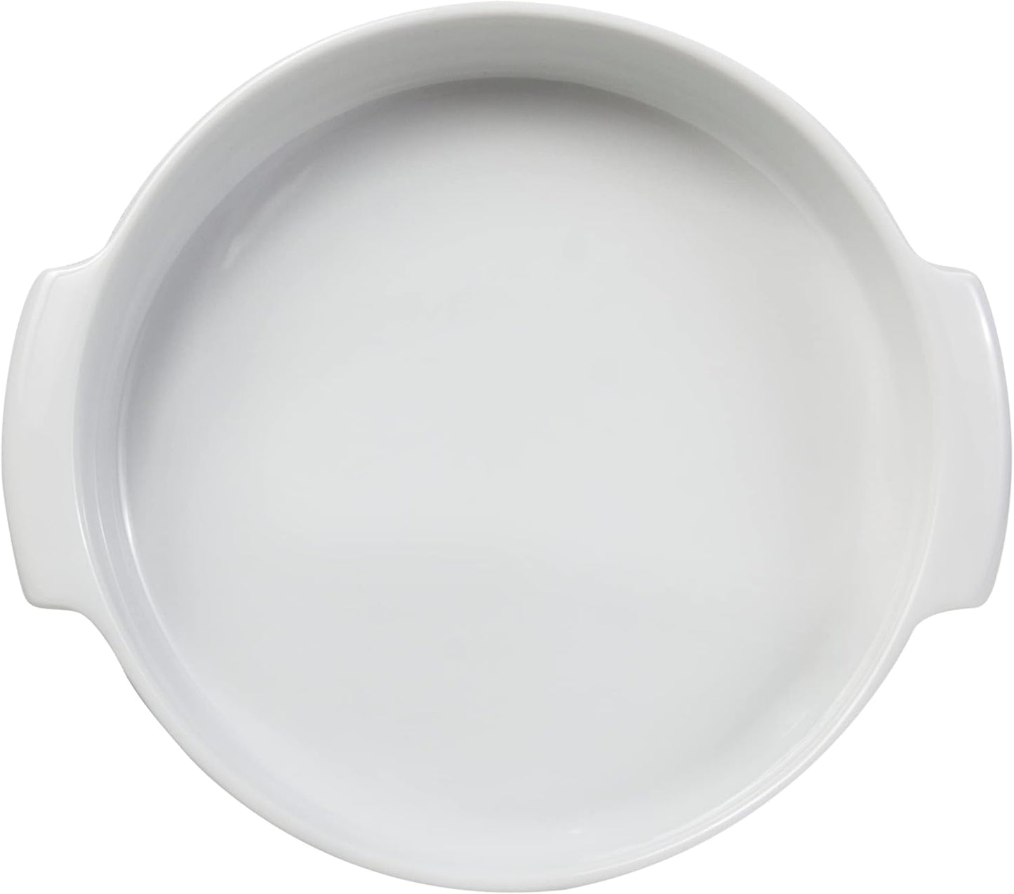 Forma redonda Porcelana Germer Assar e Servir Branca 21cm