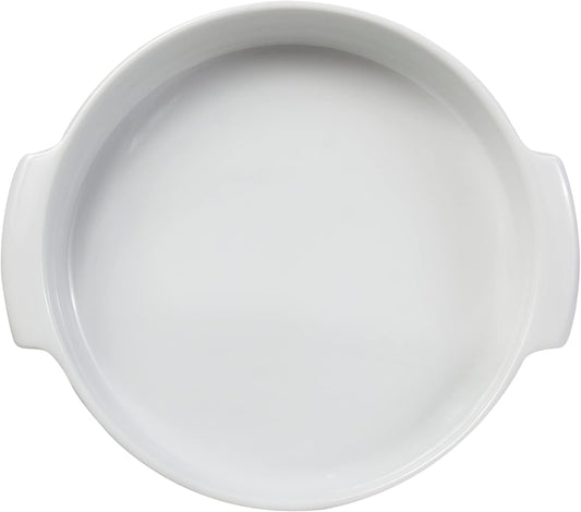 Forma redonda Porcelana Germer Assar e Servir Branca 21cm