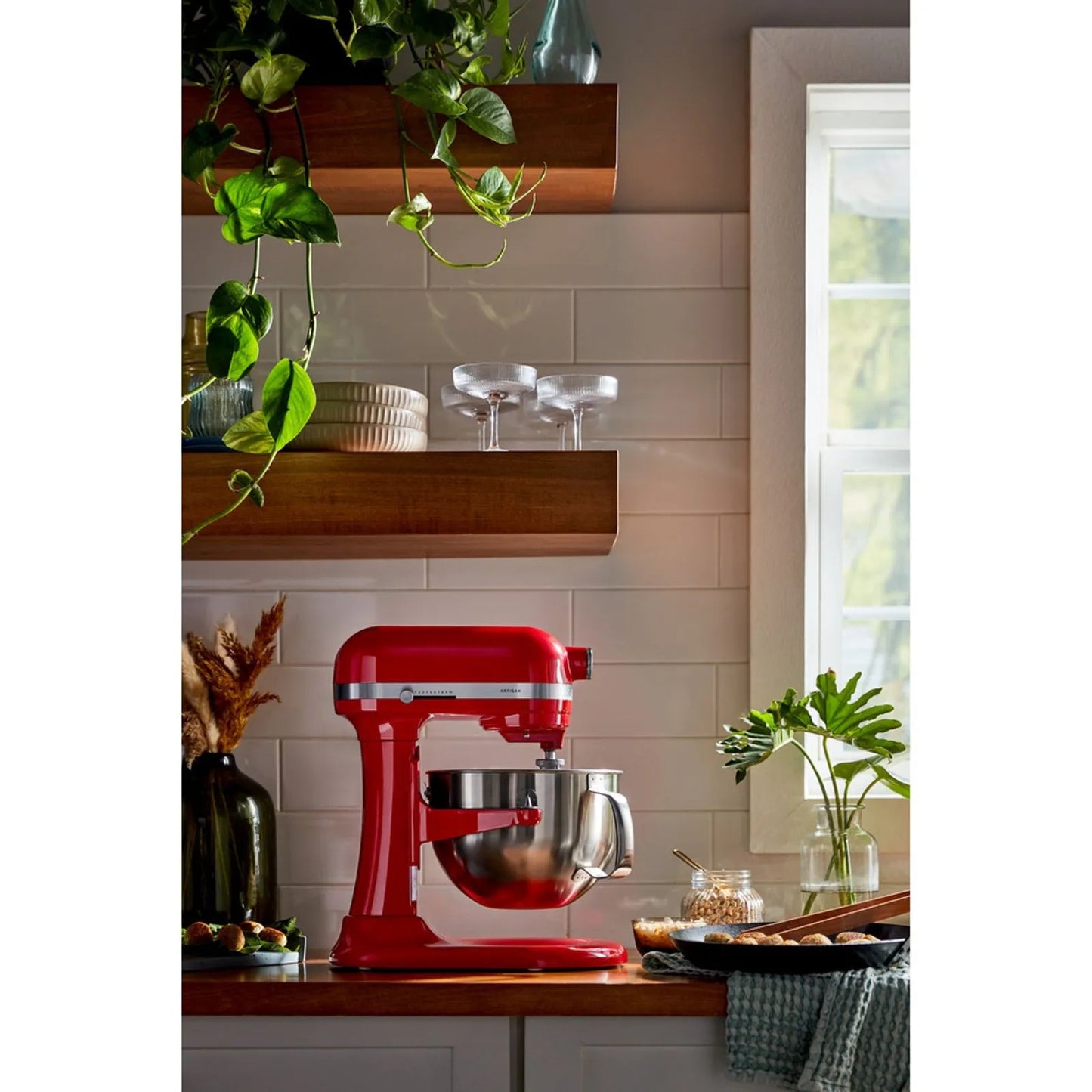 Batedeira Bowl Lift KitchenAid Empire Red 5,6L