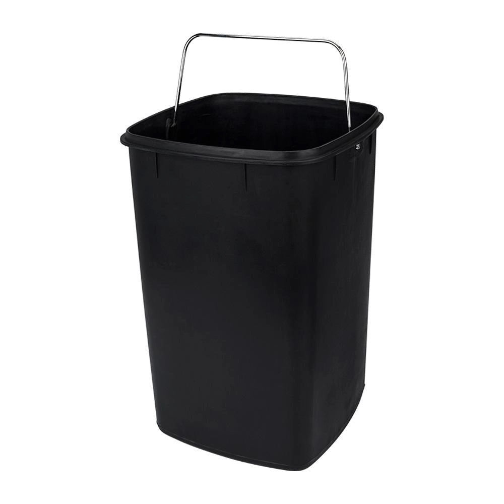Lixeira Inox Pedal E Balde Frame 6l Inox Brinox 29x22x29,2cm