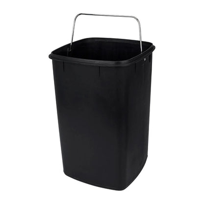 Lixeira Inox Pedal E Balde Frame 6l Inox Brinox 29x22x29,2cm