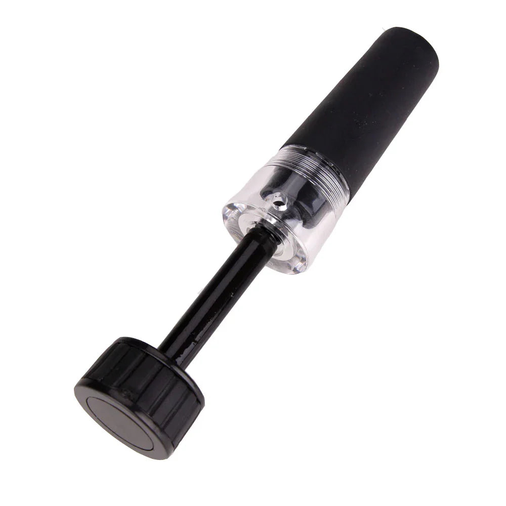 Kit Saca Rolha de Pressão com 4 Peças Preto Mimo Style