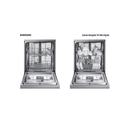 Lava-Louças Samsung DW60C7050 14 Serviços Inox