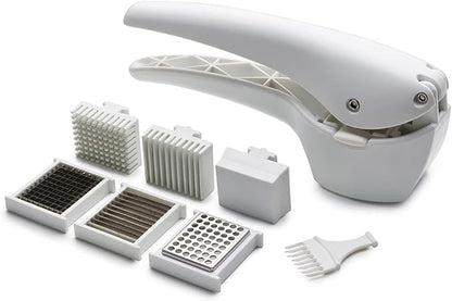 Espremedor de Alho Easy Acea 3 Lâminas Aço Inox Ghidini