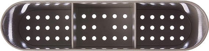 Escorredor de talheres Flat 6x23,5x10cm Warm Gray Coza