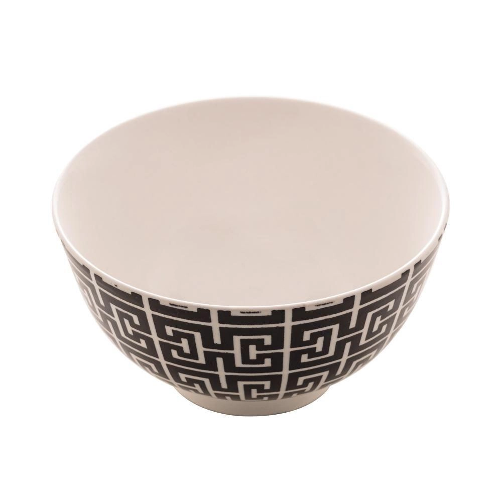 Bowl Lyor de Porcelana Egypt 13x7cm