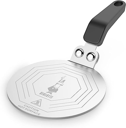 Suporte Para Inducao Bialetti  Aco Inox 13 Cm