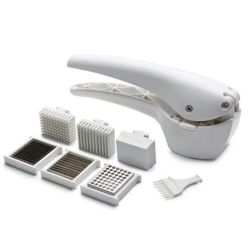 Espremedor de Alho Easy Acea 3 Lâminas Aço Inox Ghidini