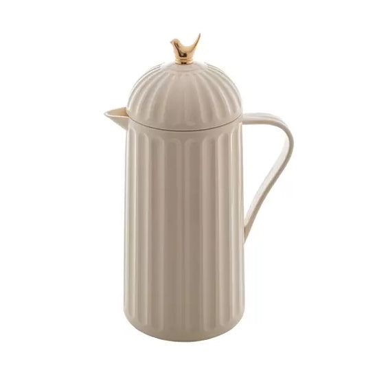 Garrafa Térmica de Plástico Bird Branca 1L - Wolff