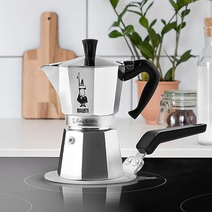 Suporte Para Inducao Bialetti  Aco Inox 13 Cm