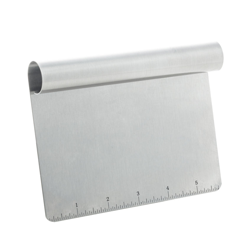 Espátula Cortar e Raspar Alimentos  Aço Inox 15x12x2cm Wolff
