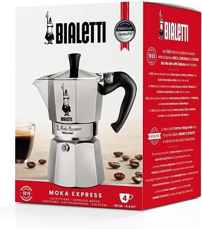 Cafeteira Nuova Moka Express Bialetti 4 Xícaras 200ml