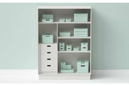 Cesta Fit Ultra Organizadora Coza Com Tampa Verde 37x30x8cm