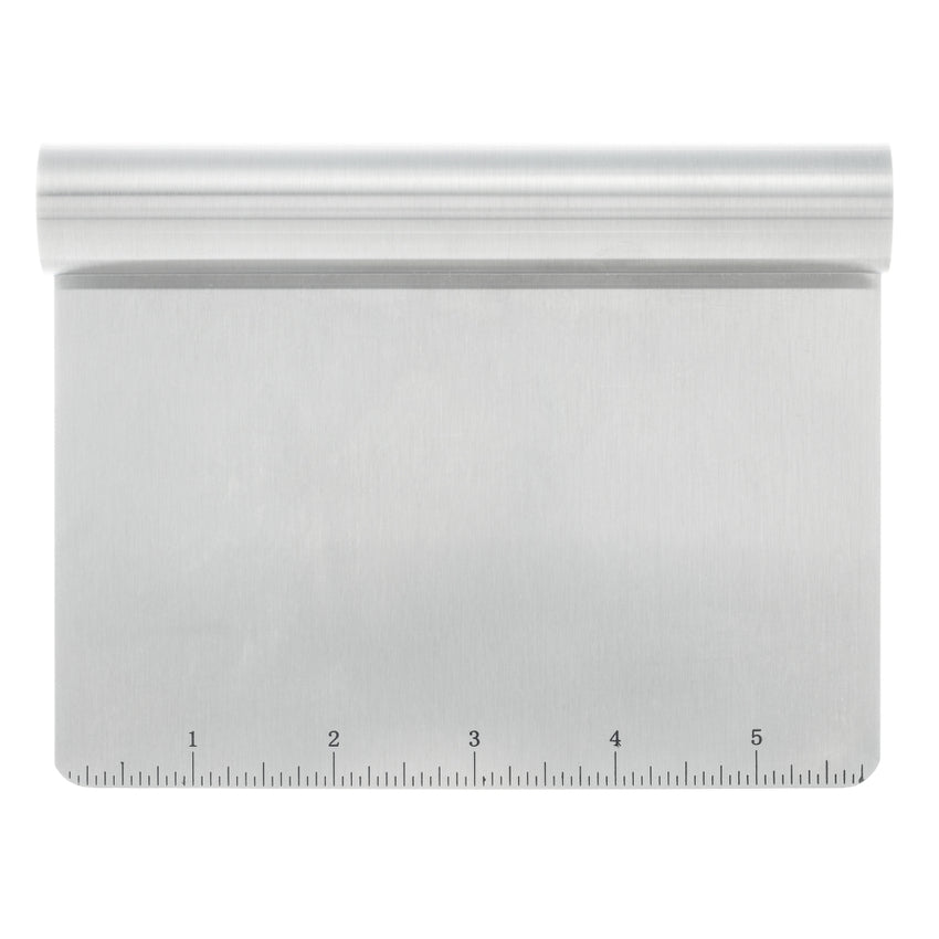 Espátula Cortar e Raspar Alimentos  Aço Inox 15x12x2cm Wolff