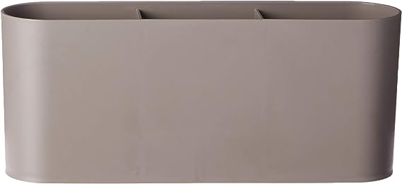 Escorredor de talheres Flat 6x23,5x10cm Warm Gray Coza