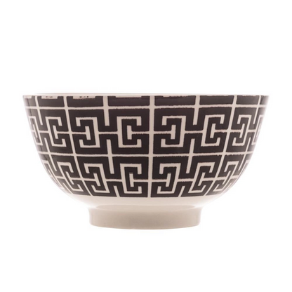 Bowl Lyor de Porcelana Egypt 13x7cm