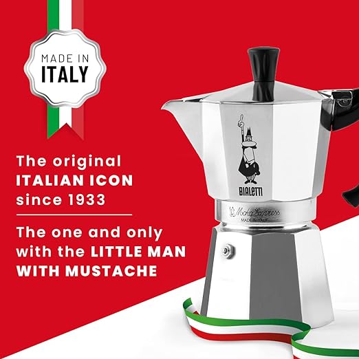 Cafeteira Nuova Moka Express Bialetti 3 Xícaras 130ml
