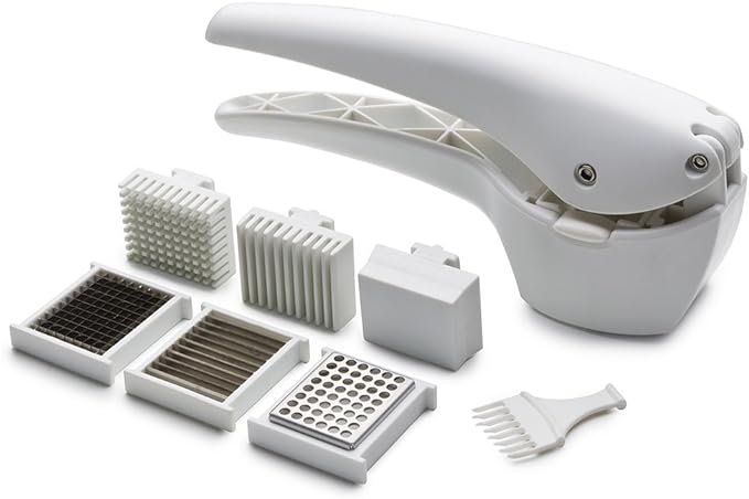 Espremedor de Alho Easy Acea 3 Lâminas Aço Inox Ghidini