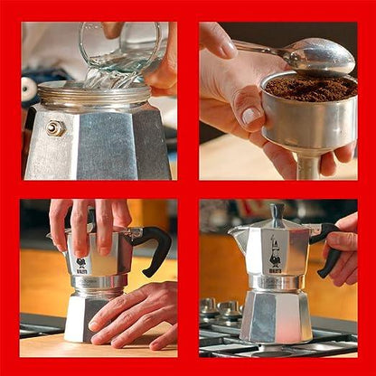Cafeteira Nuova Moka Express Bialetti 4 Xícaras 200ml